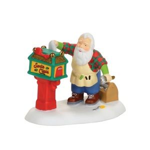 NIB Dept. 56 NORTH POLE Off-Season Santa 4056670 Village Figurines - Retired